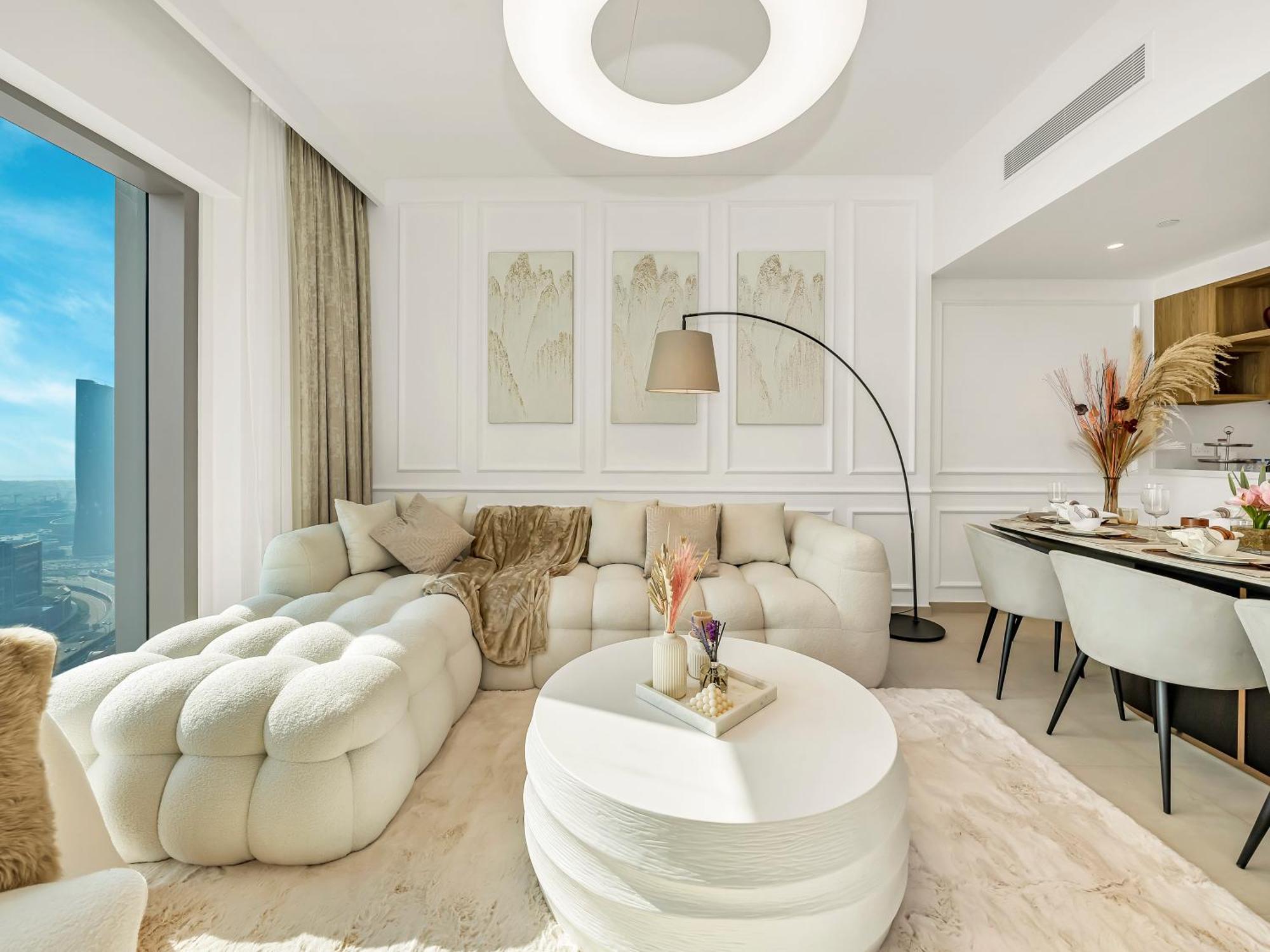 Apartment Chic 4 Bedroom I Burj Khalifa & Fountain Views I Direct Access To Mall I Free Gym, Pool, Parking Wi-fi And Ps5 I By Skyline Serenity *
